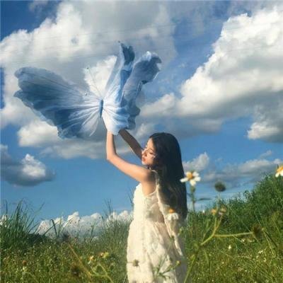 左撇子女孩